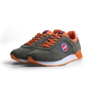 Colmar Sneaker Travis Authentic militärgrün/orange Herren